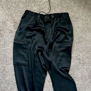 Y-3 adidas collab silk pants